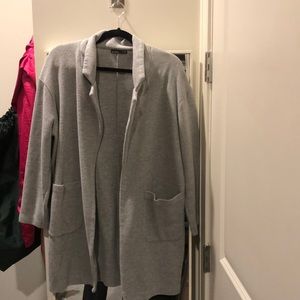 Zara gray Cardigan coat